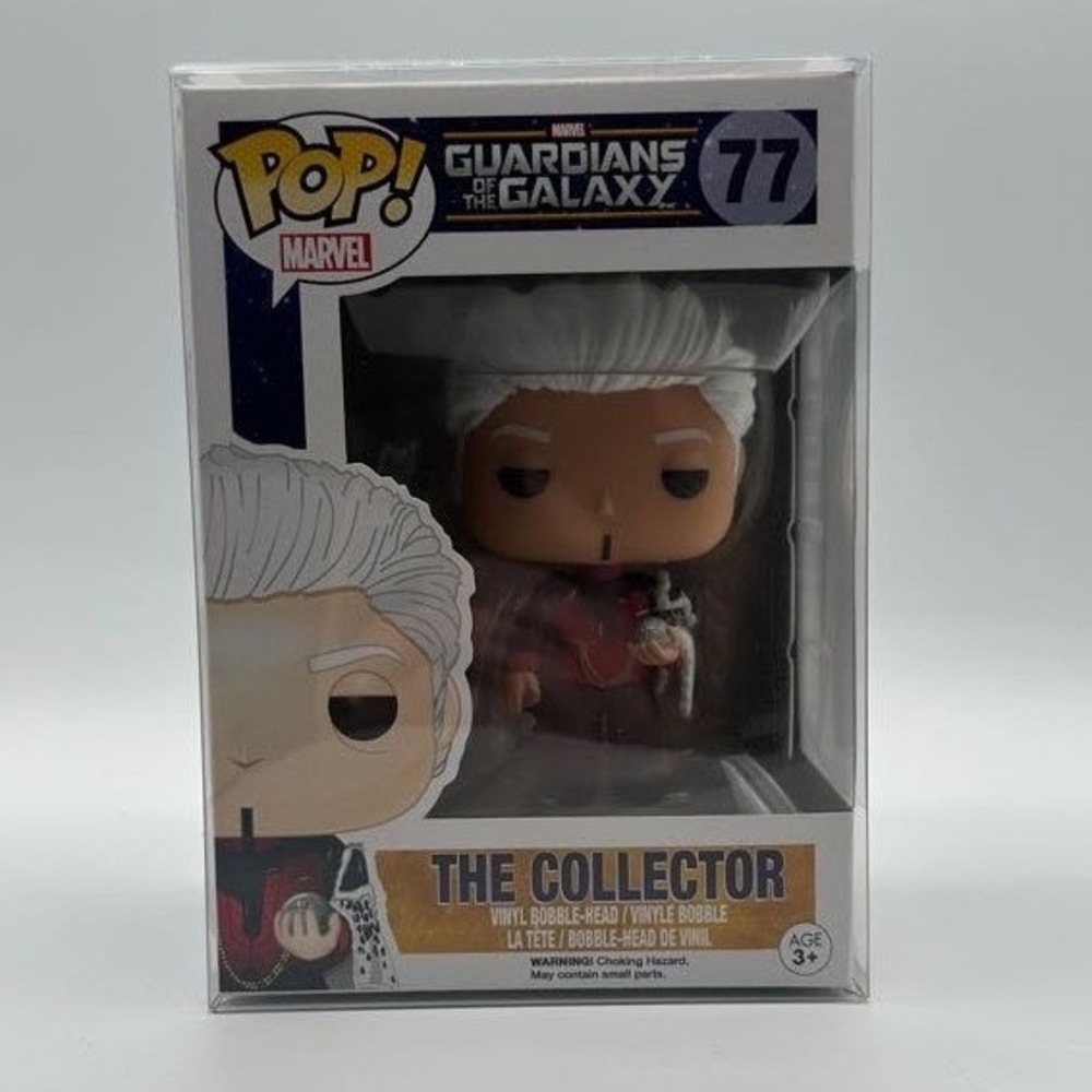 Funko Pop Marvel Guardians of the Galaxy‎ The Collector #77 with Pop Protector